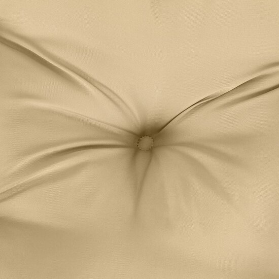 Stoelkussens Lage Rug Stof Gem&ecirc;leerd Beige 6 100 x 50 x 7 cm beige mix