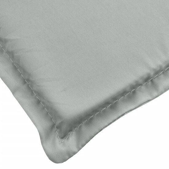 Stoelkussens Hoge Rug Stof Lichtgrijs 4 120 x 50 x 4 cm lichtgrijs mix