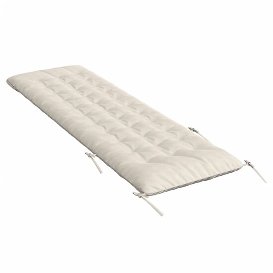 Ligbedkussen 160X50X10 Cm Kunstsu&egrave;de Kleurig Cr&egrave;me