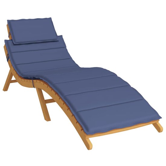 Ligbedkussen Oxford Stof Marineblauw