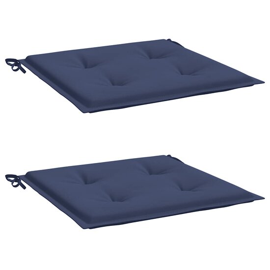 Palletkussens 40X40X3 Cm Oxford Stof Marineblauw 2 40 x 40 x 4 cm