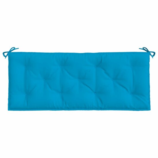 Tuinbankkussen 120x50x7 cm oxford stof lichtblauw