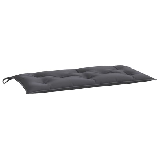 Tuinbankkussen 100x50x7 cm oxford stof antracietkleurig