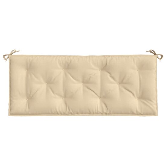 Tuinbankkussen 120x50x7 cm oxford stof beige
