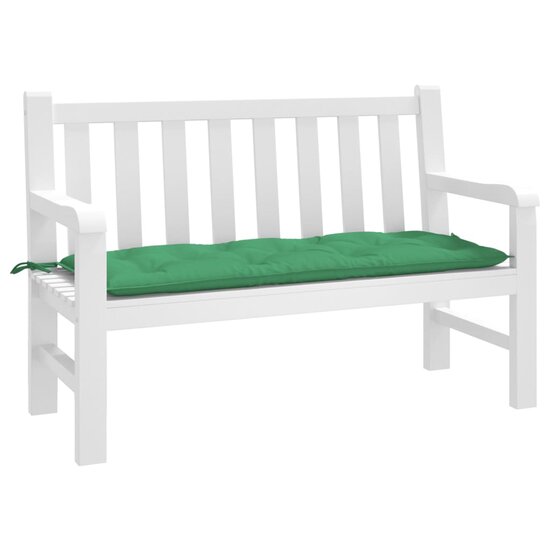 Tuinbankkussen Oxford Stof 120 x 50 x 7 cm Groen