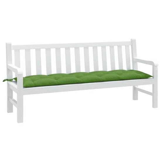 Tuinbankkussen Stof Gem&ecirc;leerd Groen 180 x 50 x 7 cm groen mix