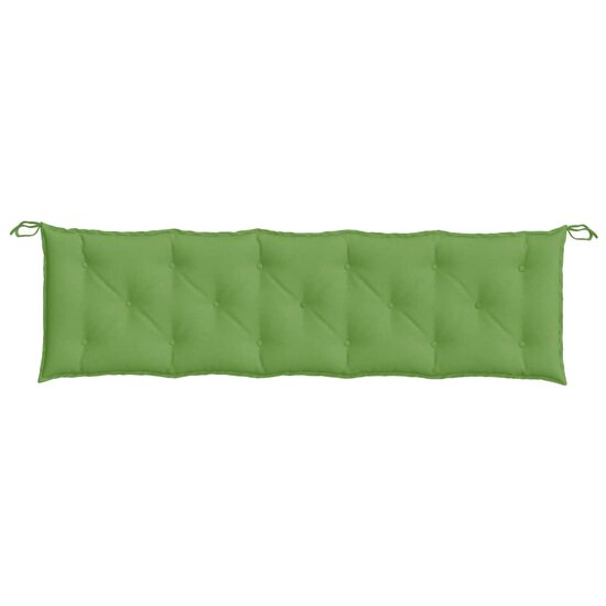 Tuinbankkussen Stof Gem&ecirc;leerd Groen 180 x 50 x 7 cm groen mix