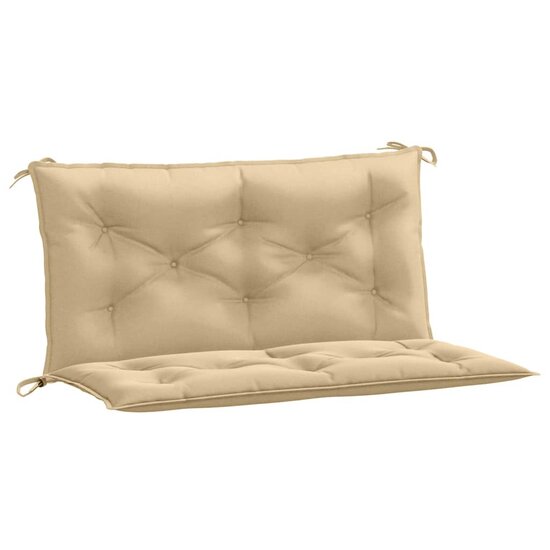 Tuinbankkussens 2 St Stof Gem&ecirc;leerd Beige 100 x 50 x 7 cm beige mix