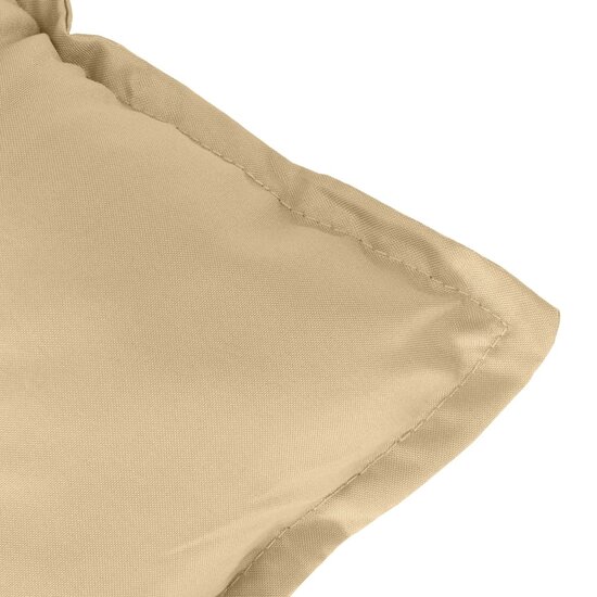 Tuinbankkussens 2 St Stof Gem&ecirc;leerd Beige 100 x 50 x 7 cm beige mix