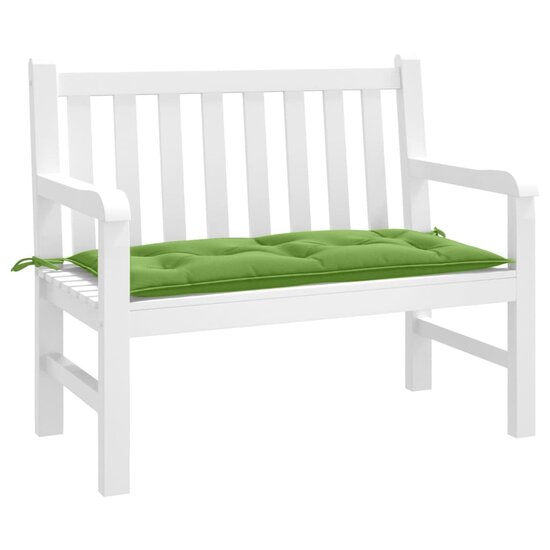 Tuinbankkussen Stof Gem&ecirc;leerd Groen 100 x 50 x 7 cm groen mix