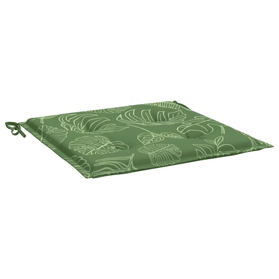 Stoelkussens Bladpatroon 40X40X3 Cm Stof Bladontwerp 40 x 40 x 4 cm