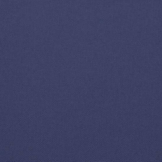 Stoelkussens Lage Rug Stof 6 100 x 50 x 4 cm Marineblauw