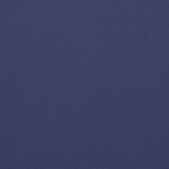 Stoelkussens Lage Rug Stof 2 100 x 50 x 4 cm Marineblauw