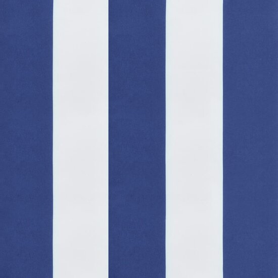 Stoelkussens Lage Rug Get Oxford Stof Wit En 4 blauw en witte streep
