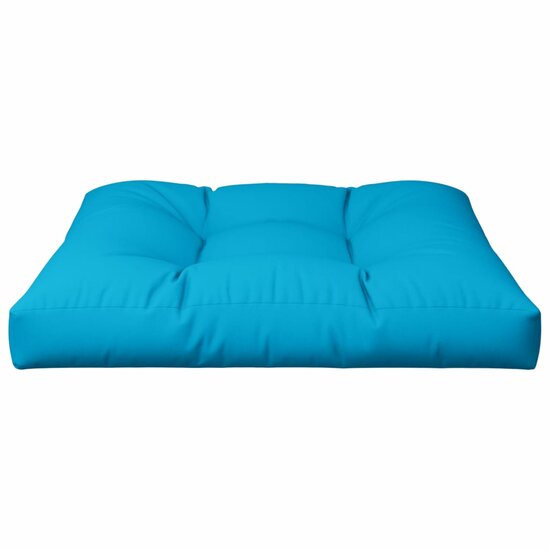 Palletkussen Stof Blauw 80 x 80 x 12 cm