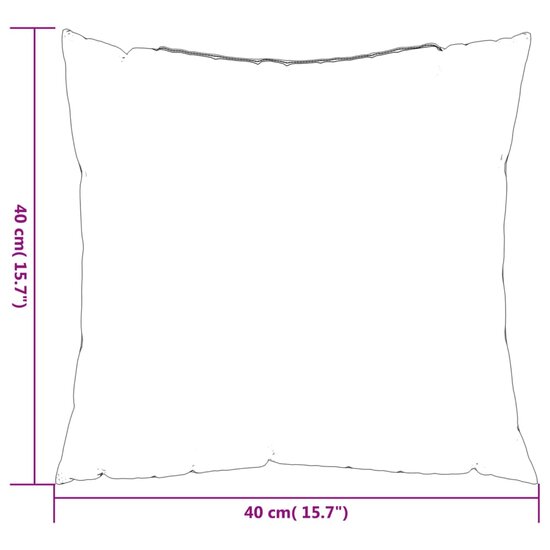 Bankkussens Stof 40 x 40 cm Taupe