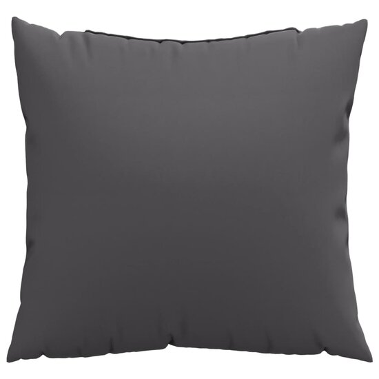Bankkussens Stof Kleurig 40 x 40 cm Antraciet