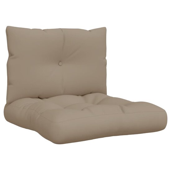 Palletkussens Stof 2 Taupe