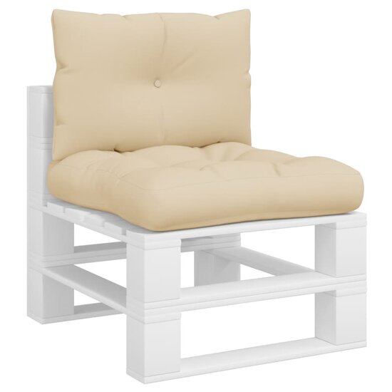 Palletkussens Stof 2 Beige