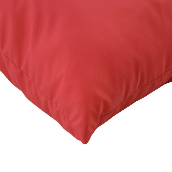 Palletkussens Stof 2 Rood