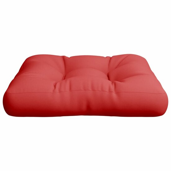 Palletkussen stof rood