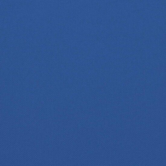 Palletkussens 2 st stof koningsblauw
