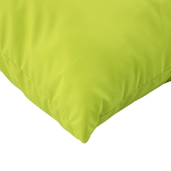 Palletkussens 2 st stof felgroen
