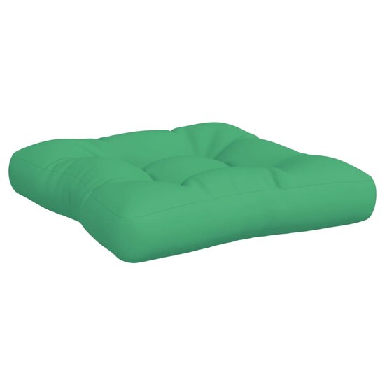 Palletkussens 2 st stof groen