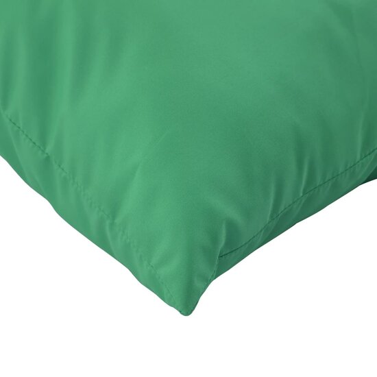 Palletkussens 2 st stof groen