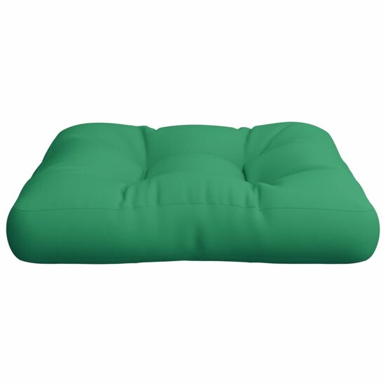 Palletkussen 50x50x12 cm stof groen