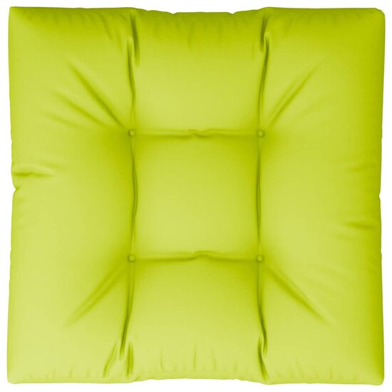 Palletkussen 80x80x12 cm stof heldergroen