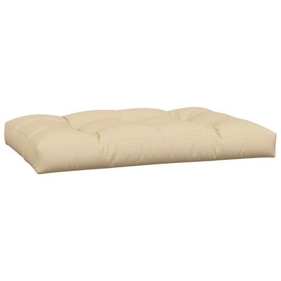 Palletkussens 5 st stof beige