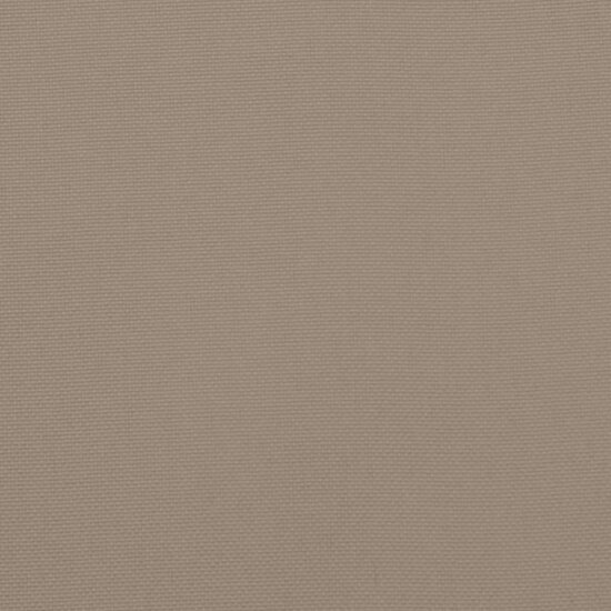 Palletkussen 58x58x10 cm stof taupe