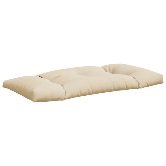 Palletkussens 2 st stof beige