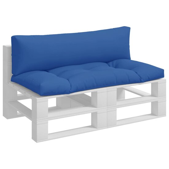 Palletkussens Stof Licht 2 Blauw