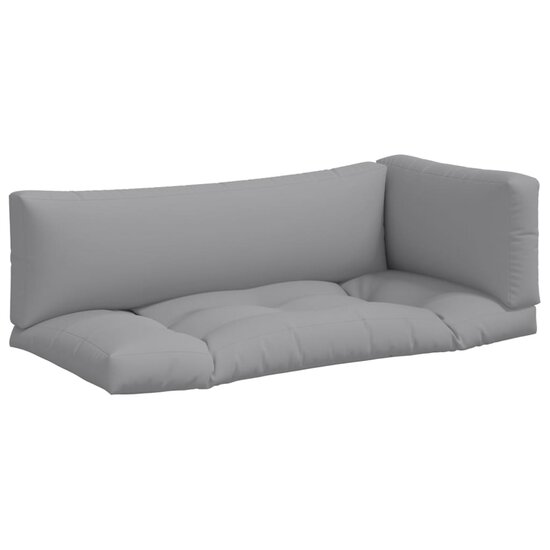 Palletkussens Stof 3 Grijs