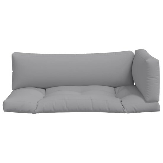 Palletkussens Stof 3 Grijs