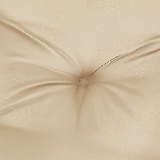 Palletkussen 70x70x12 cm beige