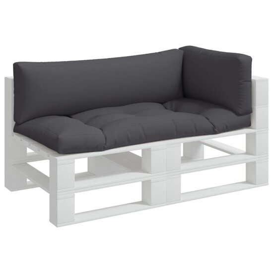 Palletkussens Stof Kleurig 3 Antraciet