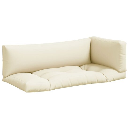 Palletkussens Stof Kleurig 3 Cr&egrave;me