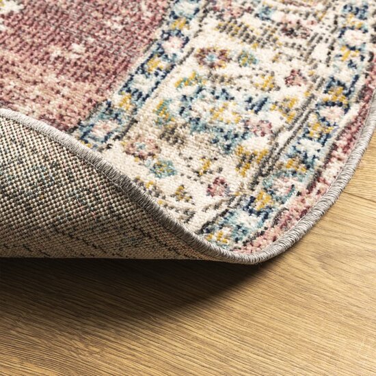 Vloerkleed ARBIZU binnen en buiten vintage stijl &Oslash; 200 cm