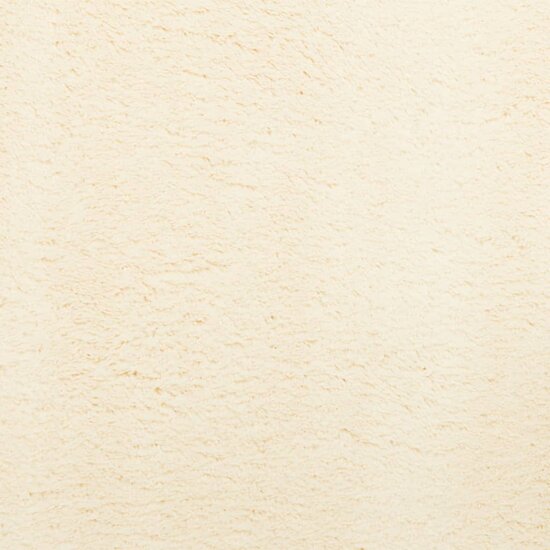 Vloerkleed HUARTE laagpolig zacht wasbaar 60x110 cm cr&egrave;me