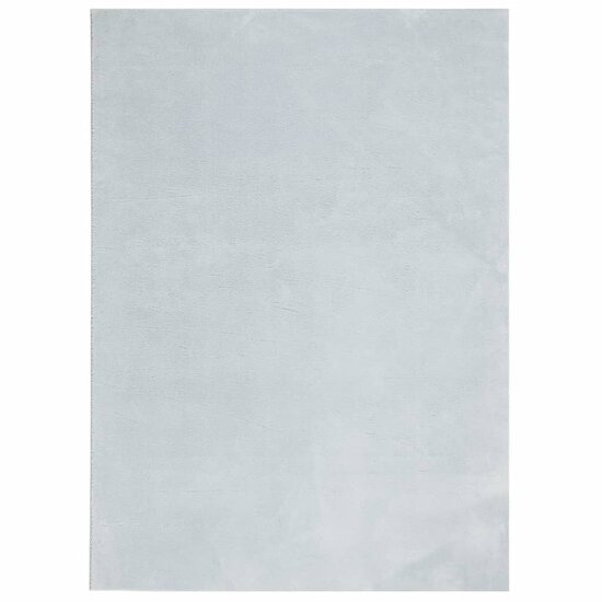 Vloerkleed HUARTE laagpolig zacht wasbaar 240x340 cm blauw