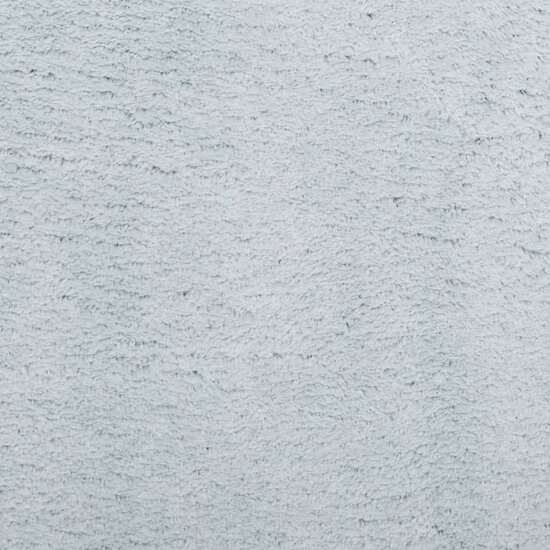 Vloerkleed HUARTE laagpolig zacht wasbaar 200x200 cm blauw