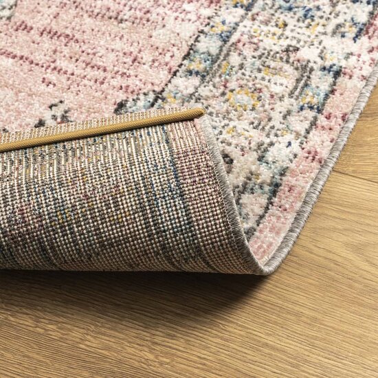 Vloerkleed Arbizu Binnen En Buiten Vintage Stijl 200 x 280 cm Roze