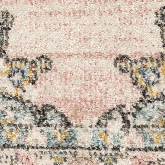 Vloerkleed Arbizu Binnen En Buiten Vintage Stijl 200 x 280 cm Roze