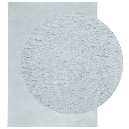 Vloerkleed Huarte Laagpolig Zacht Wasbaar Blauw 200 x 280 cm