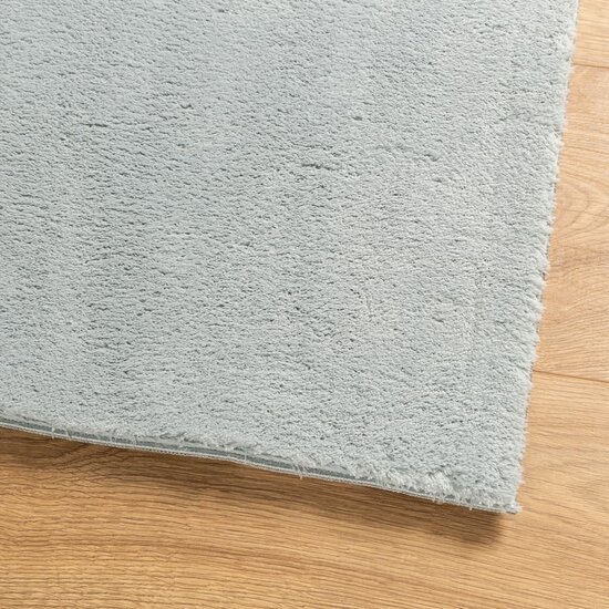 Vloerkleed Huarte Laagpolig Zacht Wasbaar Blauw 200 x 280 cm