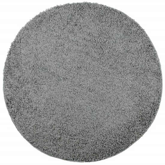 Vloerkleed Pamplona Shaggy Hoogpolig Modern Groen &Oslash; 200 cm