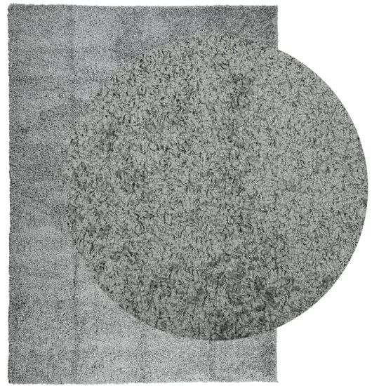 Vloerkleed Pamplona Shaggy Hoogpolig Modern Groen 240 x 340 cm